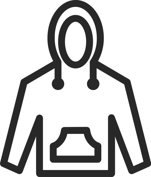 连帽衫图标图片下载
