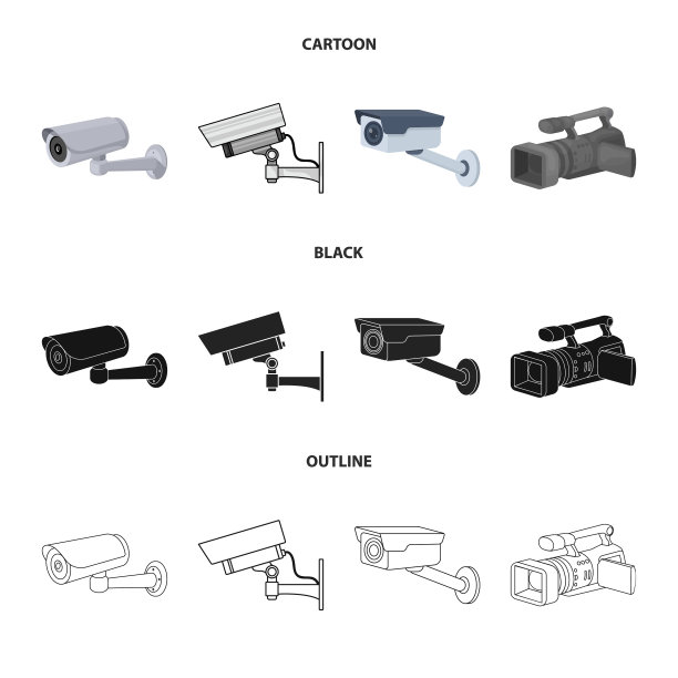 摄像机和摄像机标志图片下载