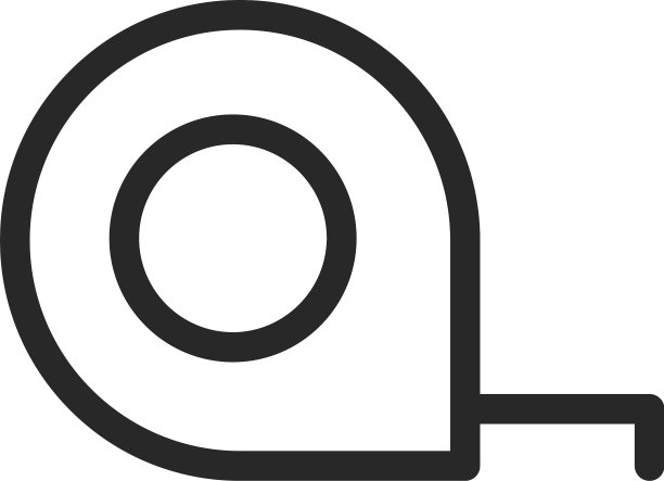 卷尺图标图片下载