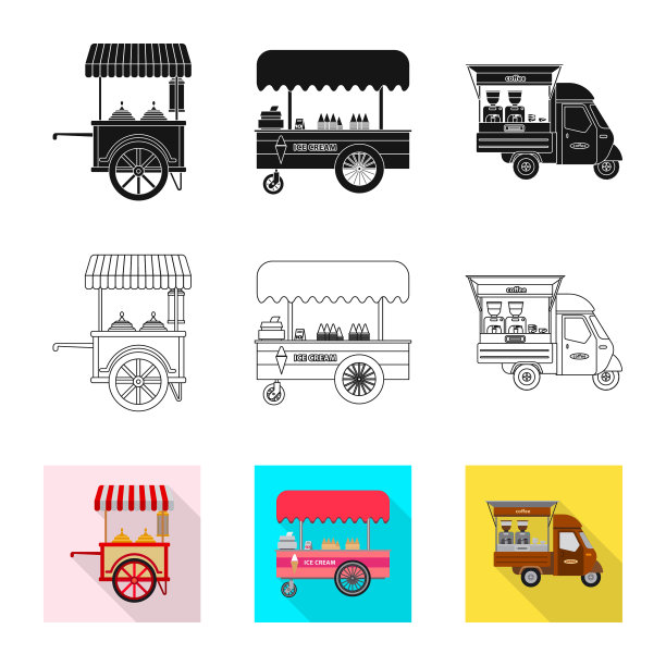 市场外观标志设计图片下载