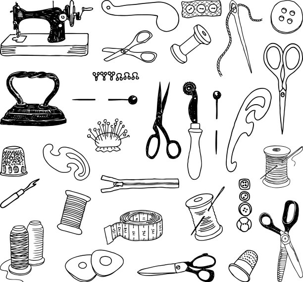 缝纫车间成套设备一套图片下载