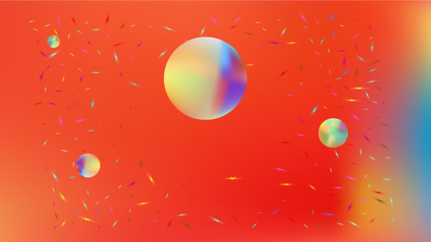 彩色抽象空间背景图片网格图片下载