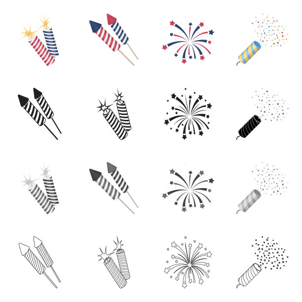 节日和夏季的象征图片下载