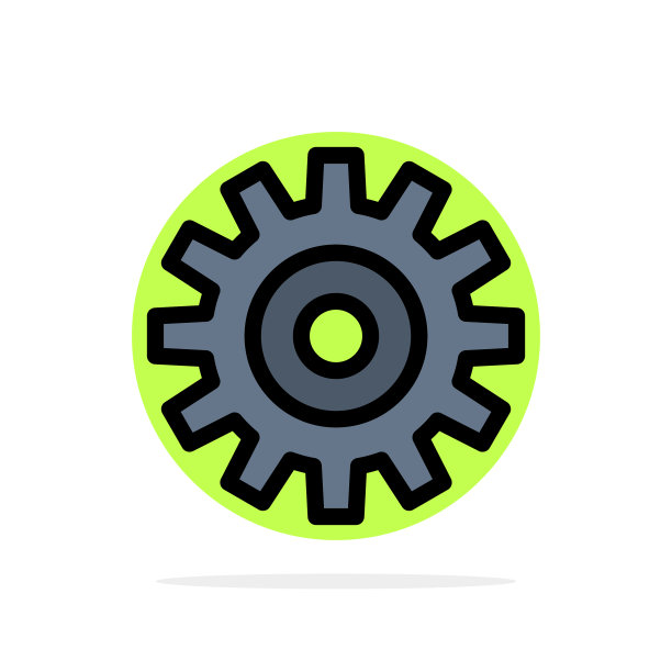 整齿轮齿轮抽象圆图片下载