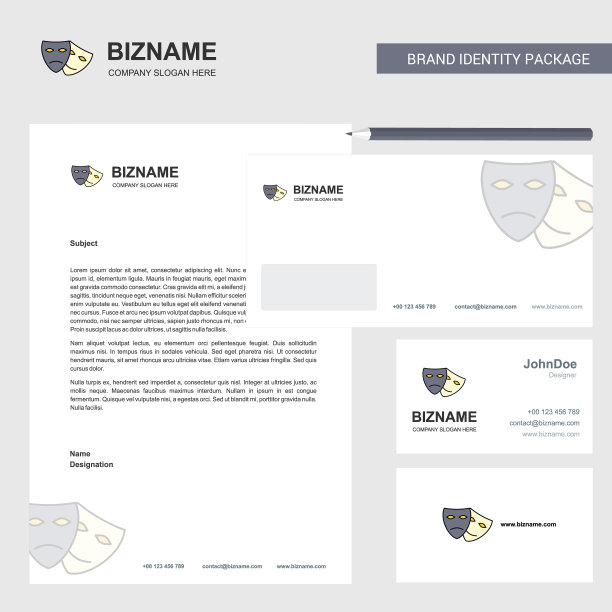 伪装商业信笺和来访图片下载