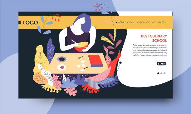 烹饪学校或在线烹饪课程图片下载