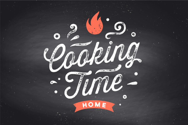 烹饪时间厨房海报厨房墙面装饰图片下载