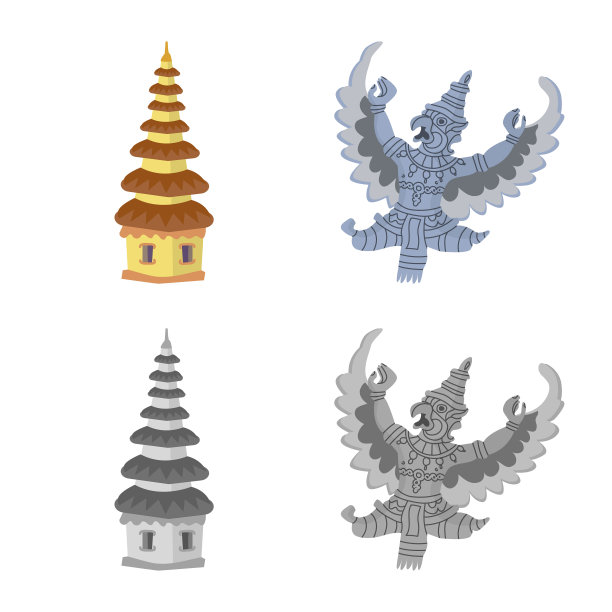 设计和旅行标志集和图片下载