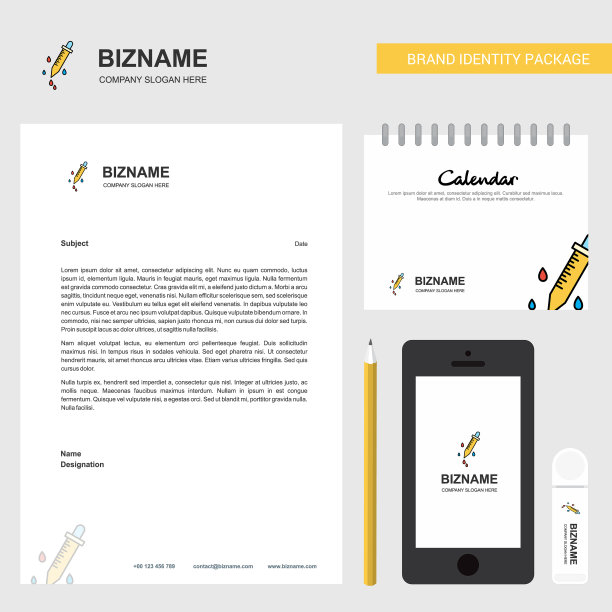 drop business letterhead日历2019年和图片下载