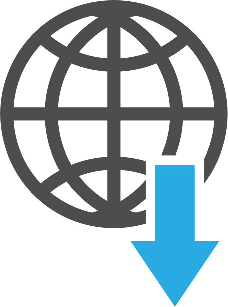 网页下载图标平面设计模板图片下载
