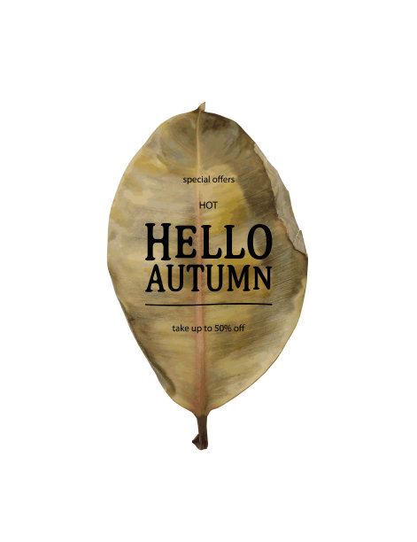 秋季销售新潮设计模板图片下载