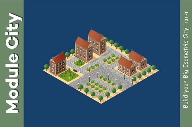 古老的复古城市图片下载