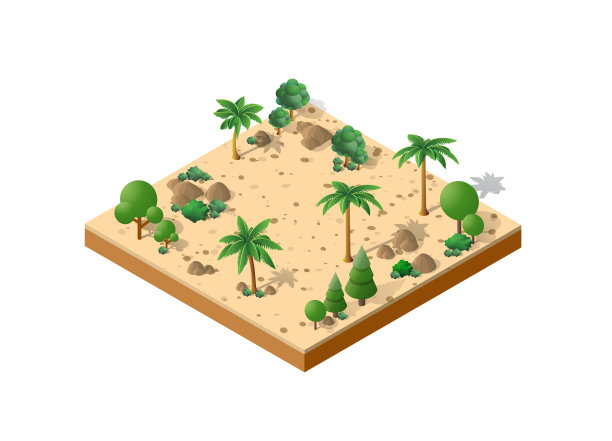 等距3 d公园图片下载