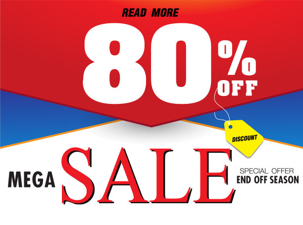 模板超级销售海报横幅大销售图片下载