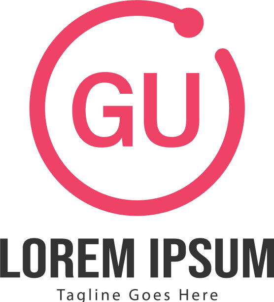 初始gu标志模板与现代框架图片下载