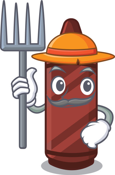 农民棕色蜡笔上面的一本人物书图片下载