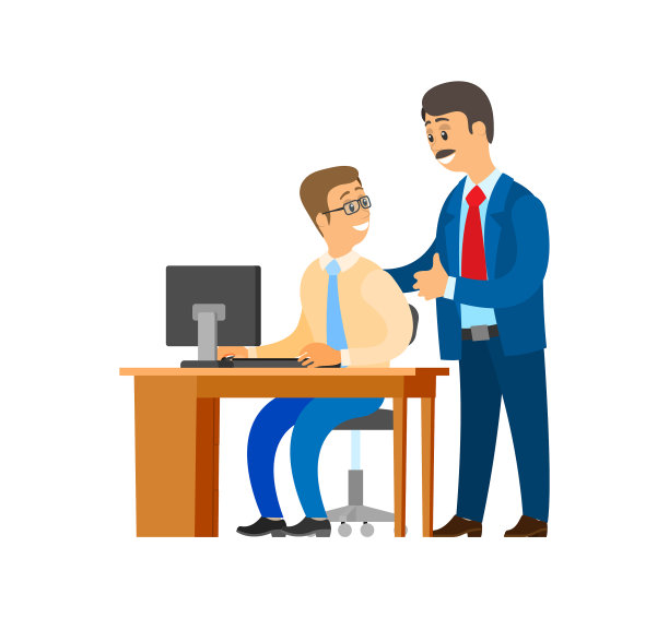 老板是公司和员工的专业领导者图片下载