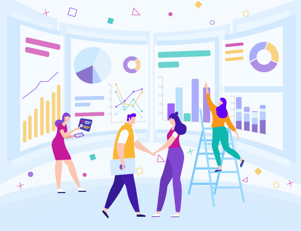 商业数据分析市场信息图表图片下载