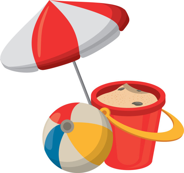 夏季和海滩旅游图片下载