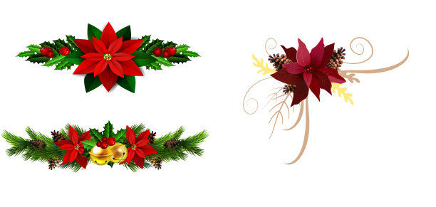 圣诞元素为您的设计图片下载