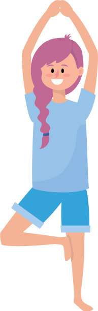 健身女性练习瑜伽图片下载