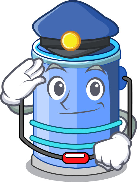 警用汽缸，卡通桶为液体图片下载