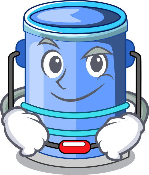 傻笑缸斗等距为吉祥物图片下载