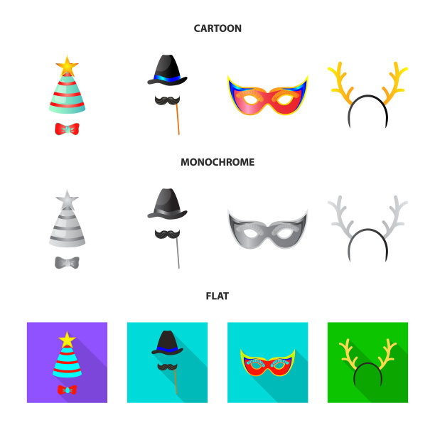 派对和生日标志图片下载