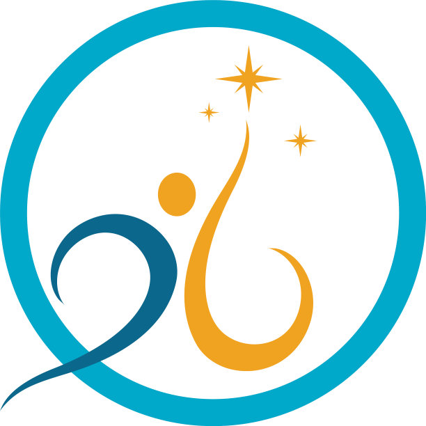 健康生活标志模板图片下载