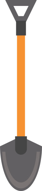 采矿和施工工具孤立符号图片下载