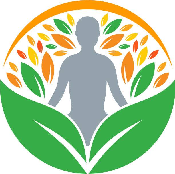 绿色健康标志图标设计图片下载