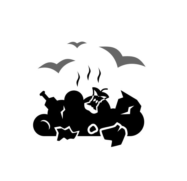 垃圾相关图标的背景图形和图片下载