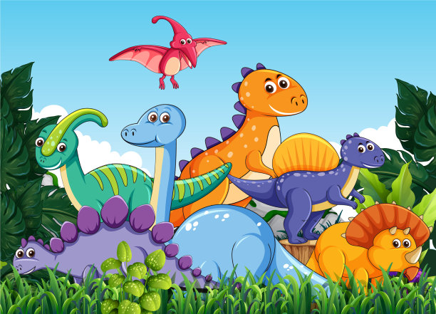 自然界中有许多恐龙图片下载