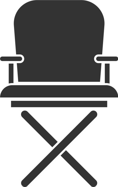 主任椅子图标平坦图片下载