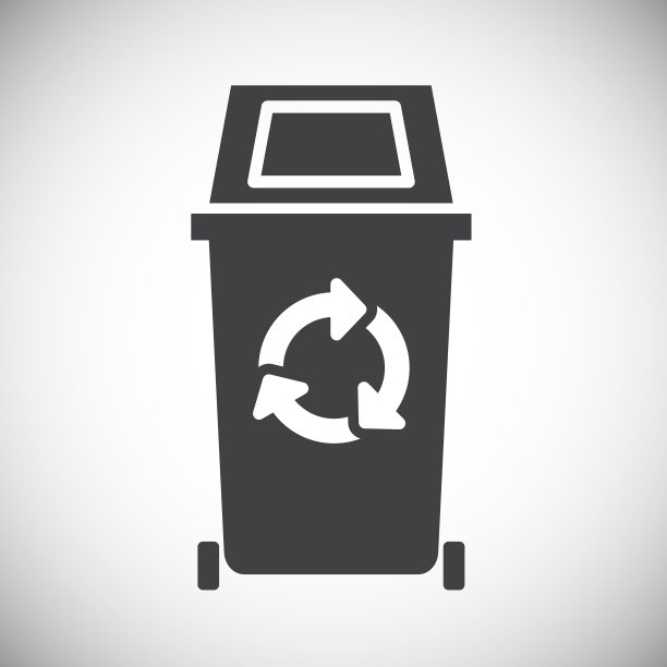 垃圾相关图标的背景图形和图片下载