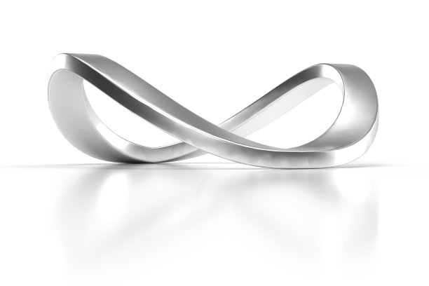 3D无限符号(带有剪切路径)图片下载