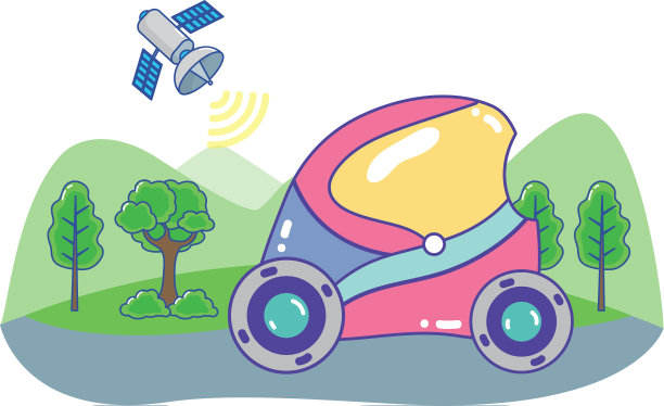 未来概念卡通图片下载