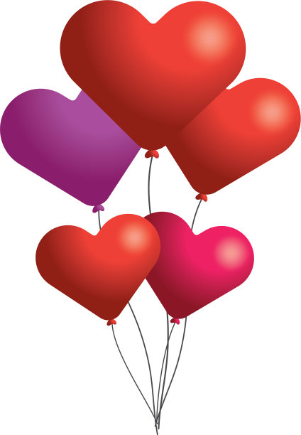 情人节心形卡通图片下载