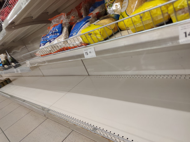 清空商店的货架图片下载