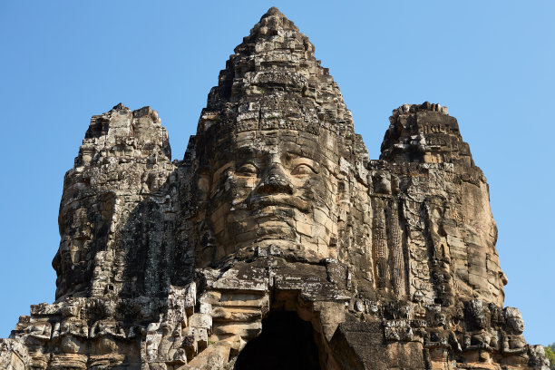 柬埔寨暹粒吴哥窟寺庙建筑群的各种照片图片下载