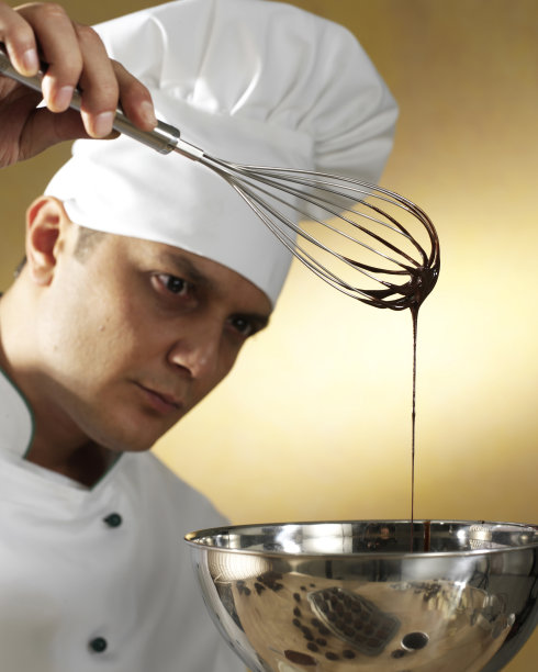 巧克力的厨师图片下载