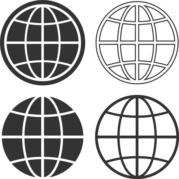 网站国际图标形状合集图片下载