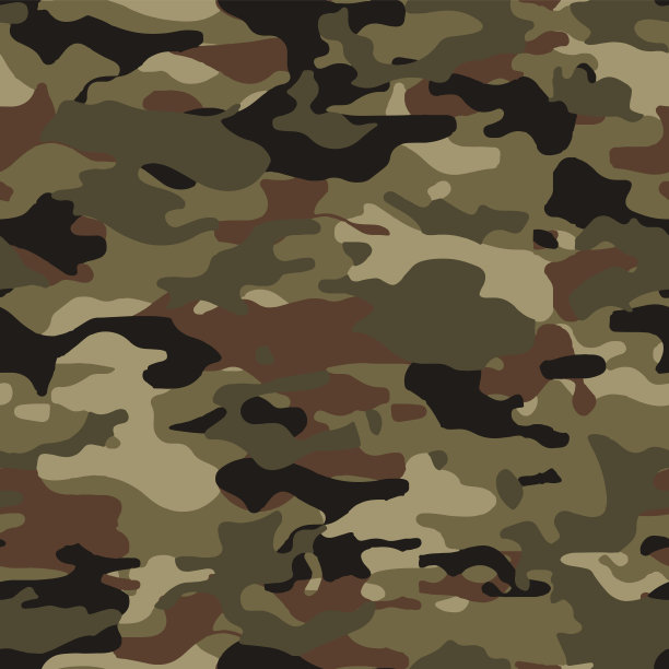 现代迷彩点缀混合无缝图案图片下载