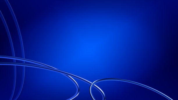 深蓝色背景与铬风格戒指- 16:9图片下载