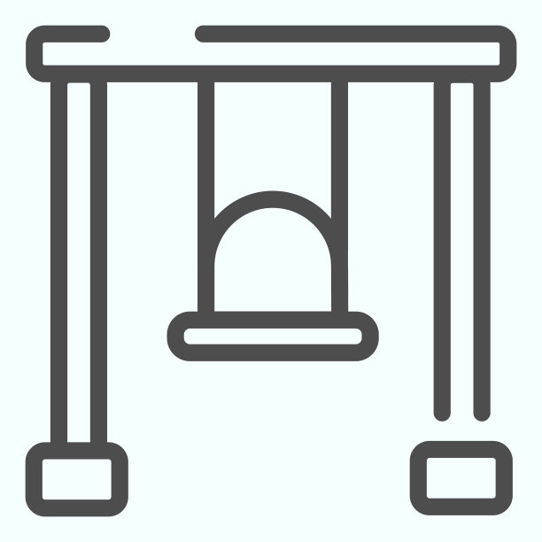 儿童秋千线图标基锯图片下载