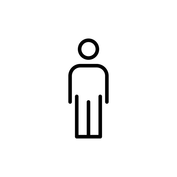 厕所图标平面矢量模板设计流行图片下载