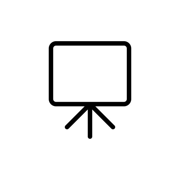 白板图标平面矢量模板设计流行图片下载