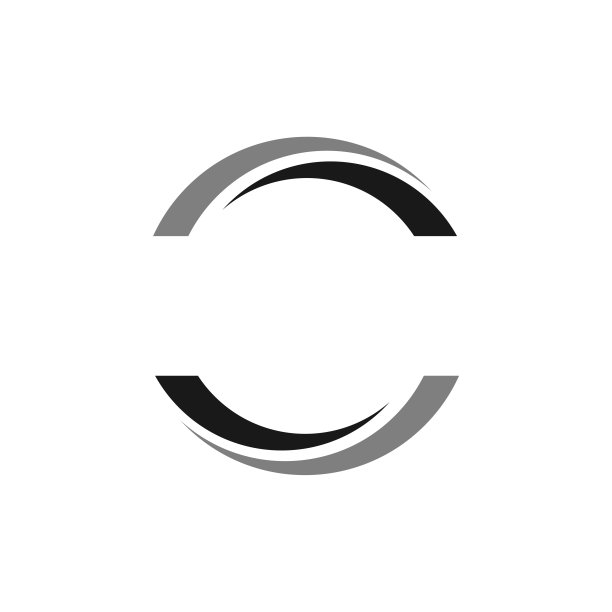 抽象的圆形桥梁框架或边界标志模板插图设计。向量EPS 10。图片下载