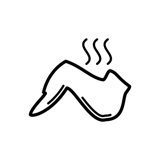 翼鸡图标平面矢量模板设计流行图片下载