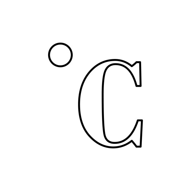 温度图标平面矢量模板设计流行图片下载